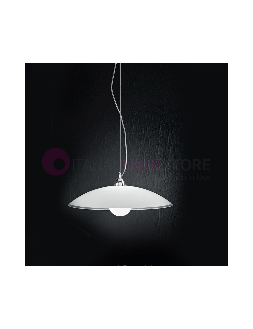 PERENZ Miranda 6448 B Lampada Moderna da Terra Bianco a LED