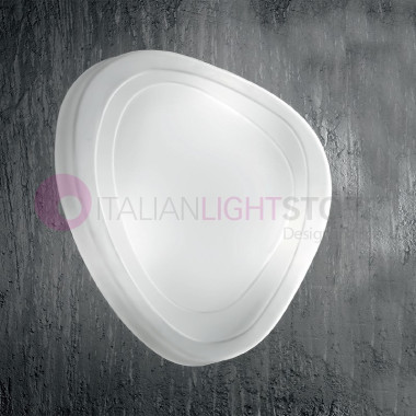 THESIS Modern Wall and Ceiling Ceiling Light 44X35 White Glass | Perenz 6472