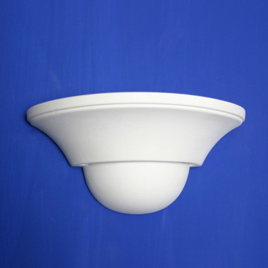 VENICE Paintable Ceramic Plaster Wall Washer Light Uplighter