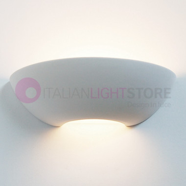 wall lamp wall lamp in paintable colorable plaster ceramic
