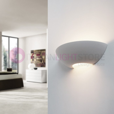 wall lamp wall lamp in paintable colorable plaster ceramic