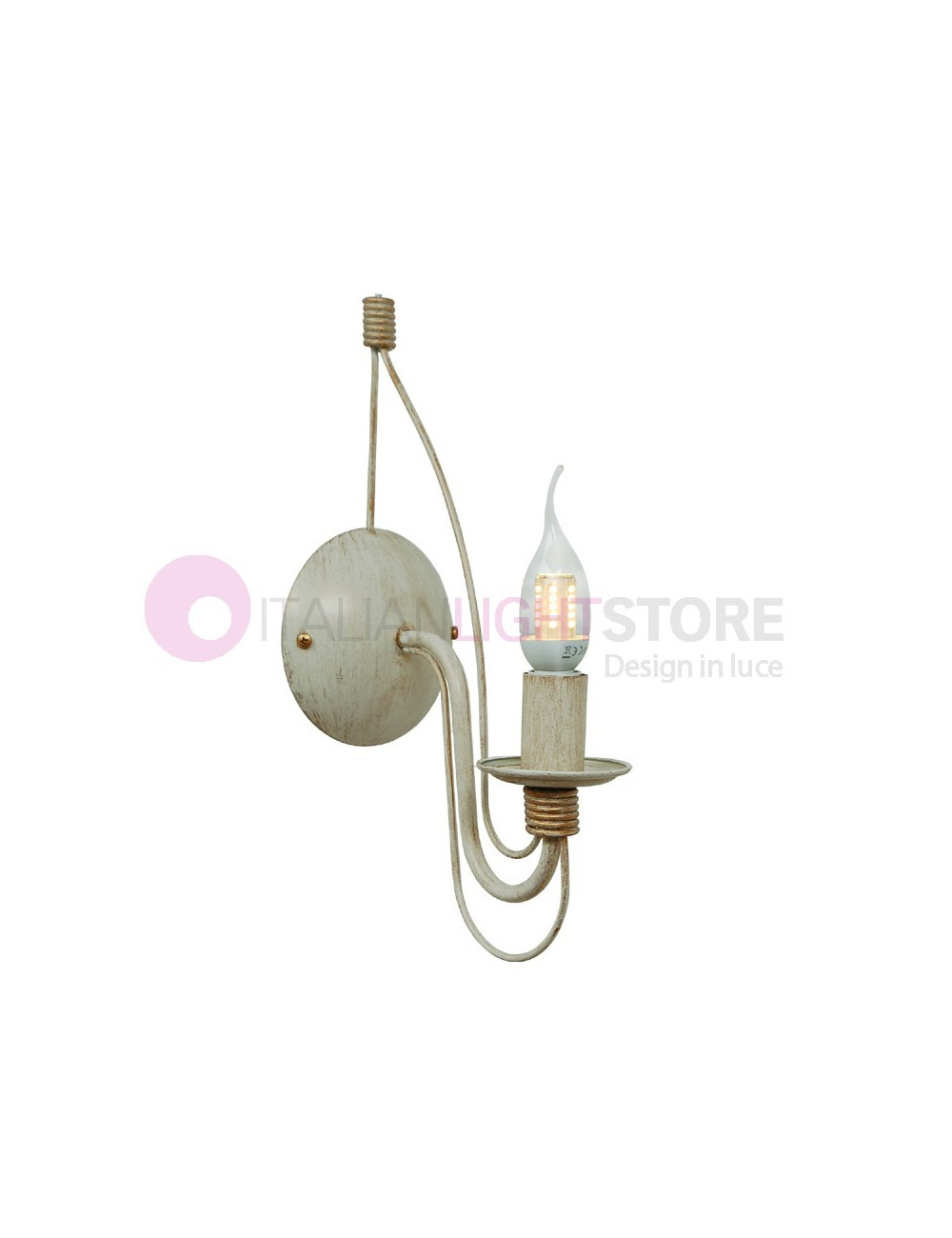 Applique flamande Applique Rustico Candelabro