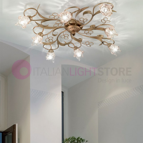 SOFIA Ceiling Lamp Ceiling Lamp 8 Lights Classic Style Rustic