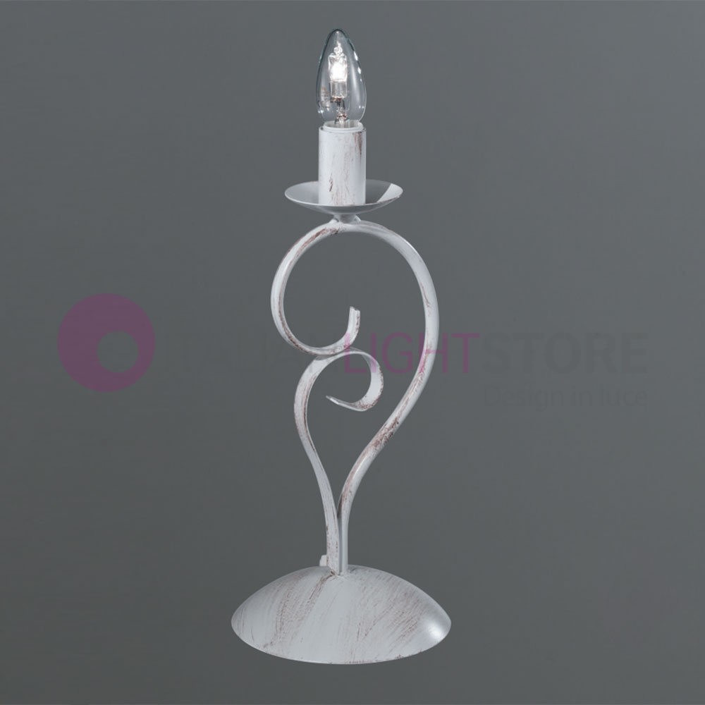 PARISIEN Lampe de Chevet lustre Rustique en Fer