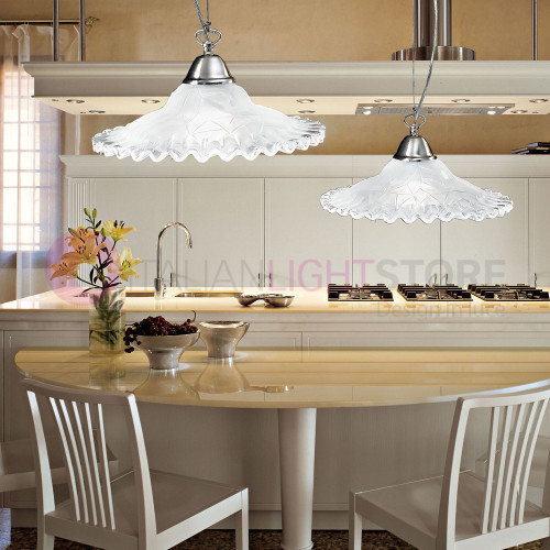 ANITA Classic 2-Light Suspension Lamp with D.30 Glass