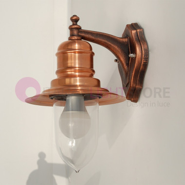 CAMPIELLO Natural Copper Wall Lamp for Outdoor Garden - FEW PIECES OFFER