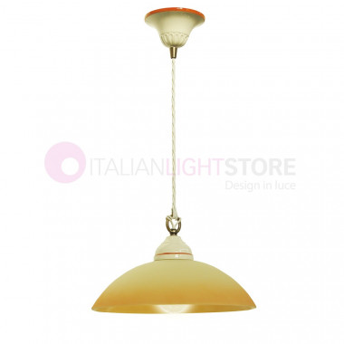 KARINE Lamp Suspension Ceramic Glass D. 30 - OFFER
