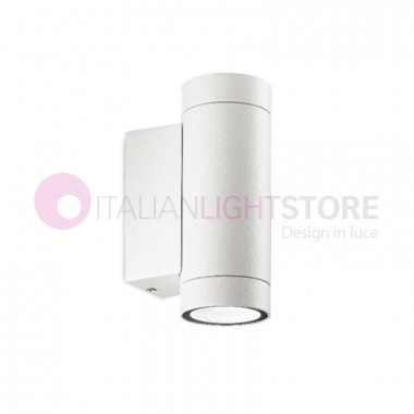 AUSTIN Applique Spotlight Blanc Extérieur 2 Lumières Design Moderne IP54