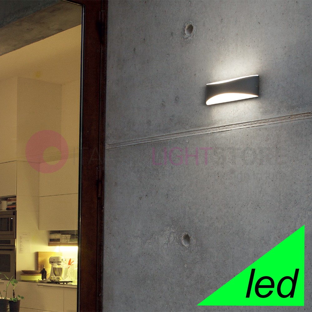 Camas Lampada A Parete A Led Da Esterno Moderno Ip65 Gea Ges051