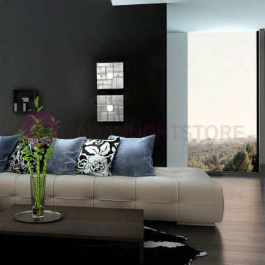 SAN MARCO Moderne Deckenleuchte aus Muranoglas L. 30x30