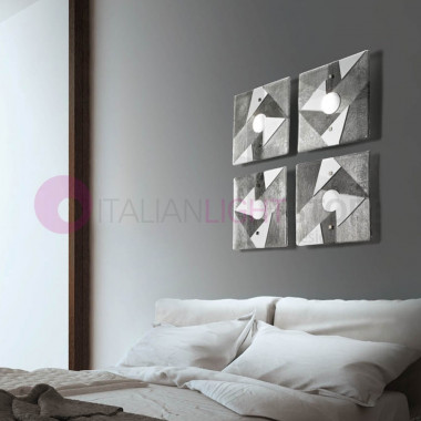 TRIGON Moderne Deckenleuchte aus Muranoglas L. 30x30