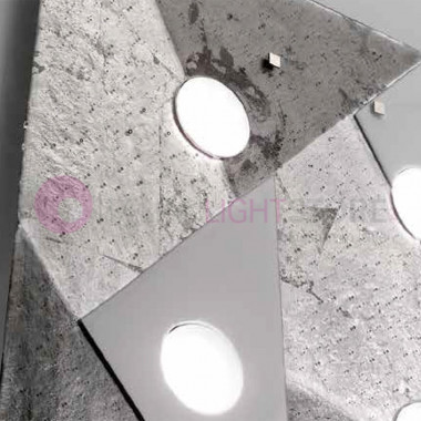 TRINE Ceiling light Modern Murano Glass L. 60x60