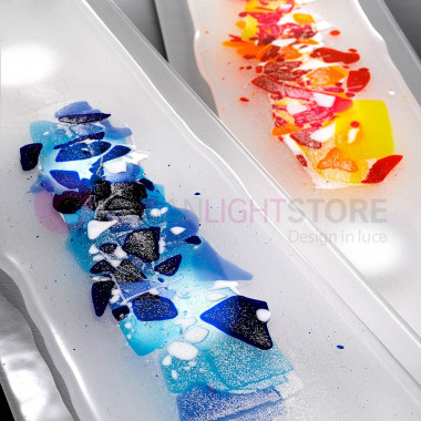 ABSTRACUS de la luz de Techo Moderna de Cristal de Murano L. 40x40