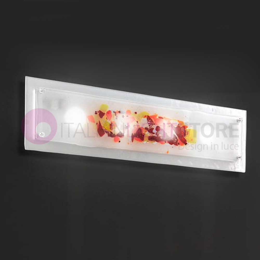 ABSTRACUS Ceiling light Modern Murano Glass L. 96X25