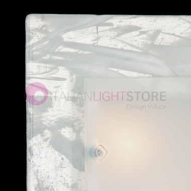 Sahara de la Lámpara de la luz de Techo de Cristal de Murano 45x45 Familamp