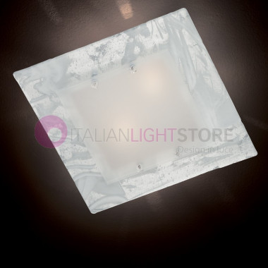 SAHARA de la luz de Techo Moderna Lámpara de Cristal de Murano L. 35x35