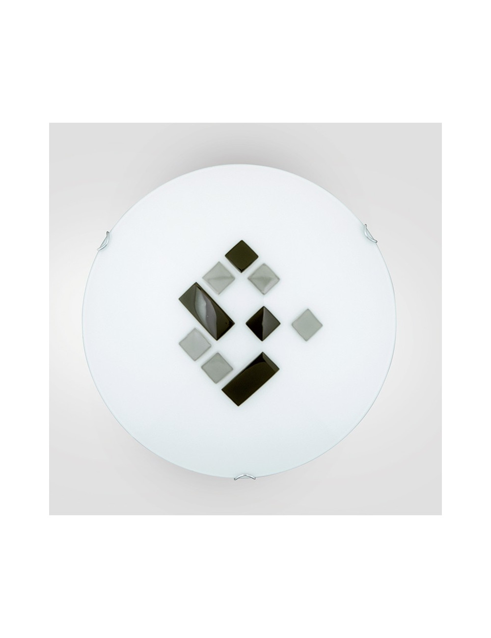 gd0079 MOSAIC Lam | Chandelier Ceiling Light 3 Sizes with Murano Glass Inserts Modern Design