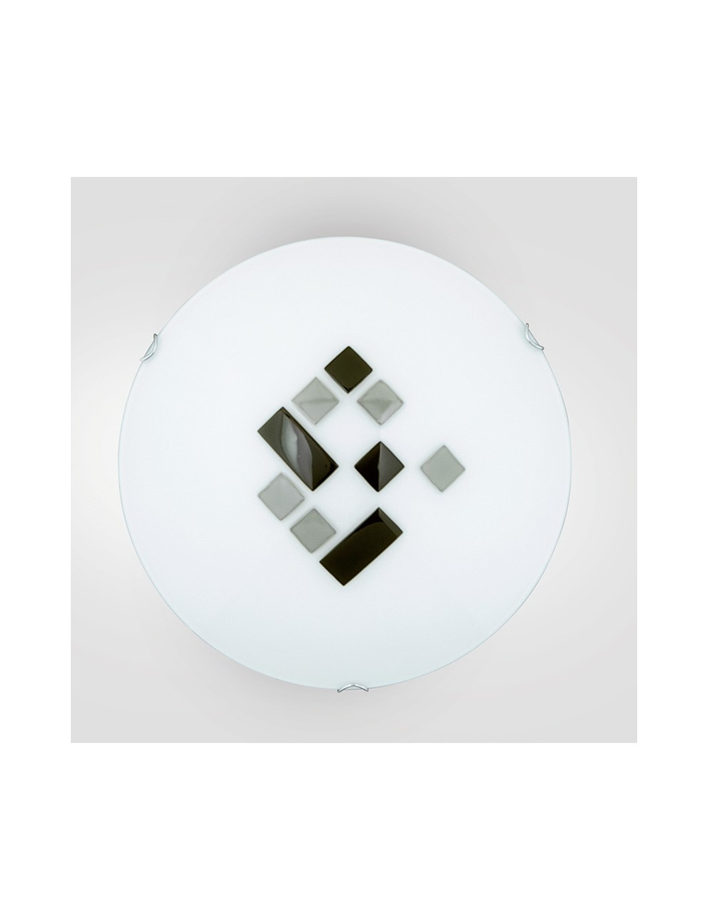 gd0079 MOSAICO Lam | Lámpara de techo de araña 3 tamaños con inserciones de cristal de Murano Diseño moderno