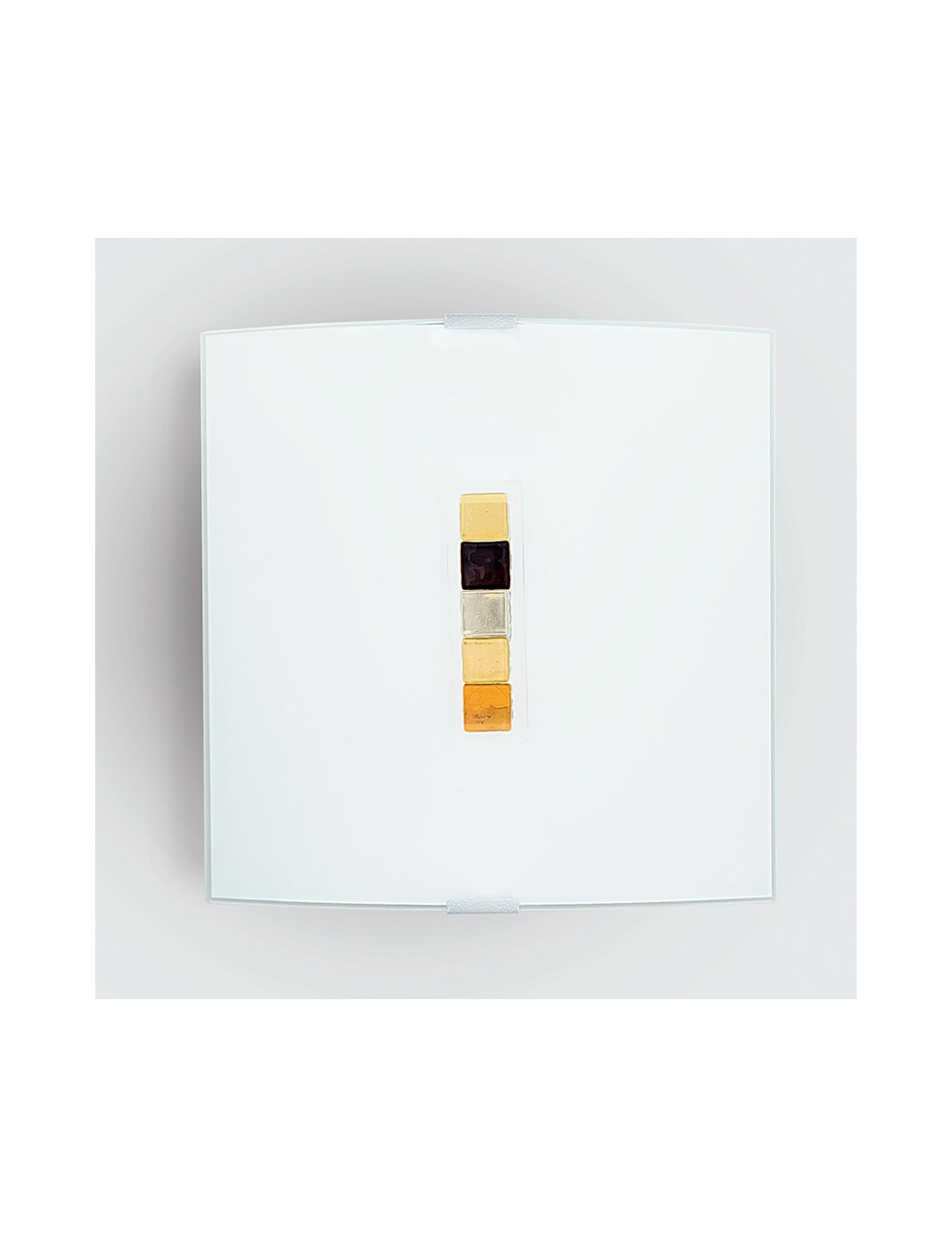 gd0082 MUR Appliques lampe de mur avec des Inserts en Verre de Murano 4 Variantes