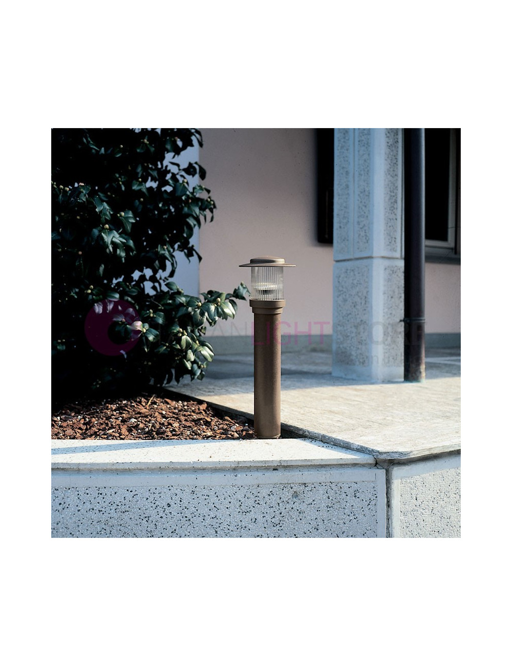 MINILITE Bollard Farola Moderna h. 52 cm Iluminación de Jardín