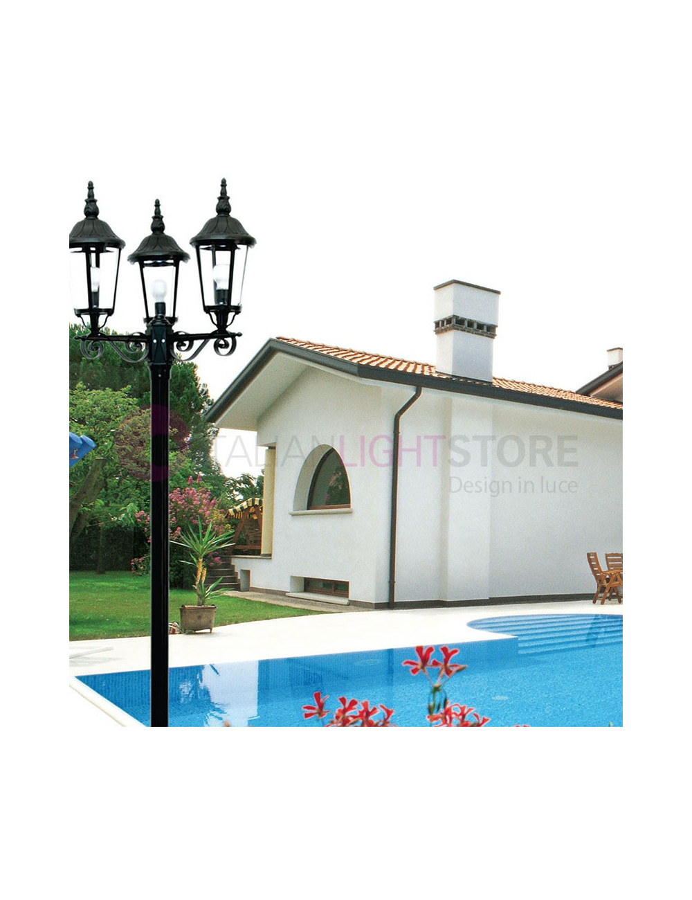 ANNECY Classic Outdoor Street Lamp Garden h.245 cm