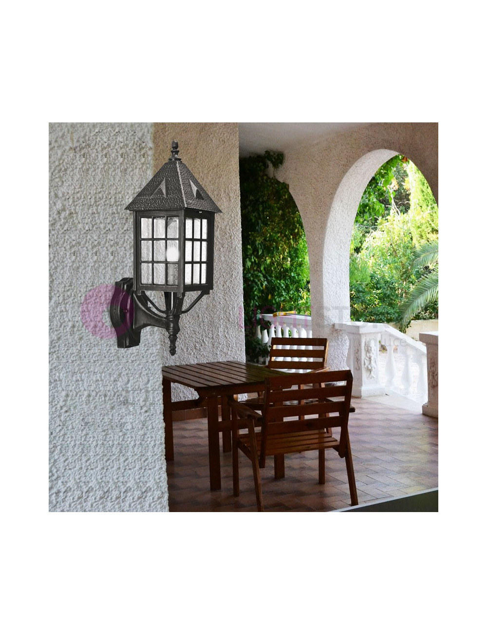 LOIRA Wall Lantern para exteriores clásicos tradicionales
