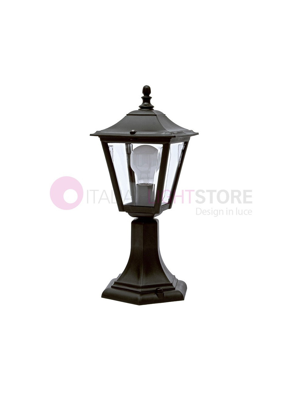 PRAGA Mini Lampadaire pour Jardin et Extérieur Classique Traditionnel