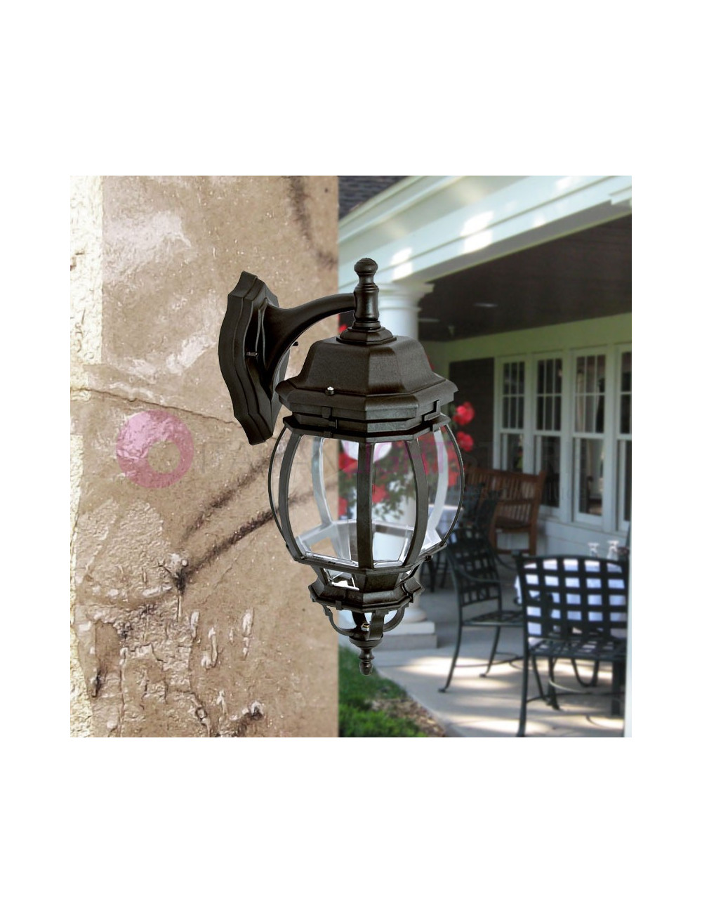 BOSTON GRANDE Wall Lantern for Outdoor Classic Traditional