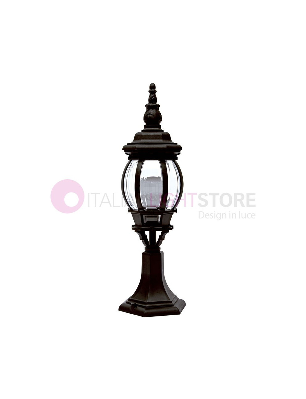 BOSTON Classic Lampadaire Extérieur Bollard Garden h.60 cm