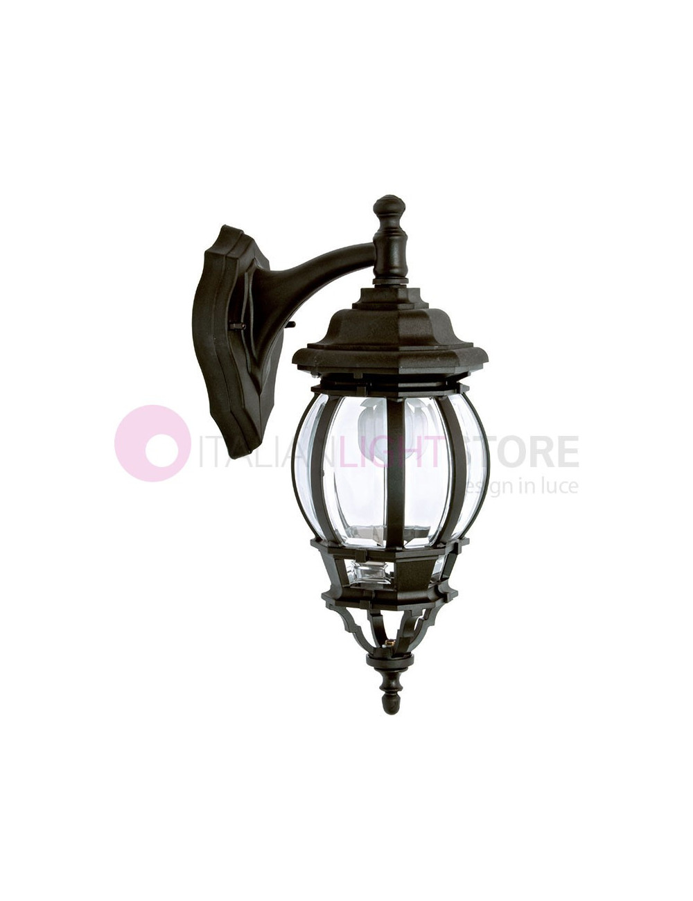 BOSTON Wall Lantern para Exterior Clásico Tradicional h.50 cm