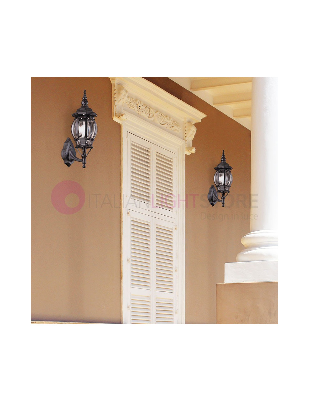 BOSTON Wall Lantern for Outdoor Classic Traditional h.50 cm BOSTON Wall Lantern for Outdoor Classic Traditional h.50 cm