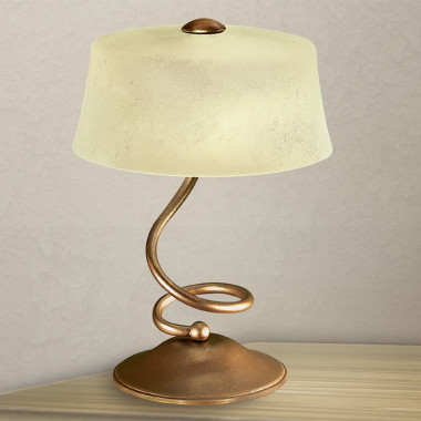 4220 Table Lamp Great in a Rustic Classical Style