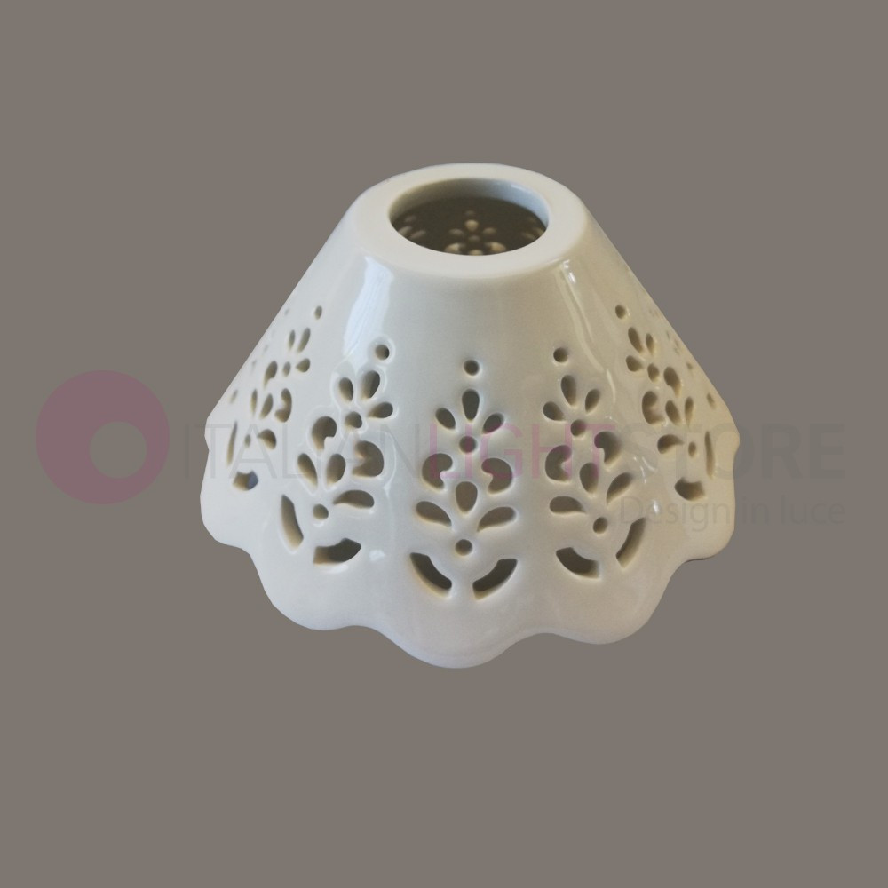 Volterra Perforated Ceramic Cup Remplacement des lampes et lustres