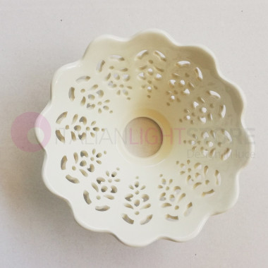 Volterra Perforated Ceramic Cup Remplacement des lampes et lustres