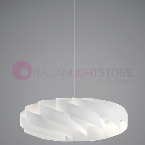 FLAT by Linea Zero, Pendelleuchte 4 Größen Design Modern Kunststoff