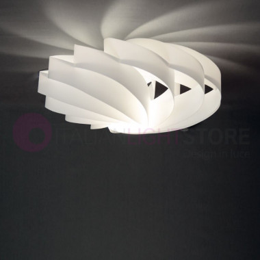 FLAT by Linea Zero, Lámpara de techo Lámpara de techo 4 medidas Diseño moderno Polilux