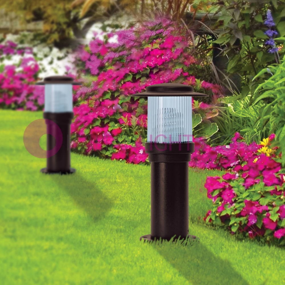 MINILITE Bollard Farola Moderna h. 32 cm Iluminación de Jardín