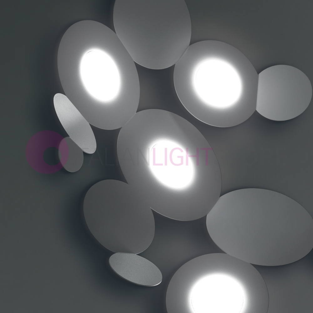 MICKEY Lampada a Parete e Soffitto Moderna a 4 Luci CATTANEO ILLUMINAZIONE