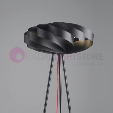 Lámpara de pie PLANA con trípode Pantalla de plástico Polilux Modern Design - Linea Zero