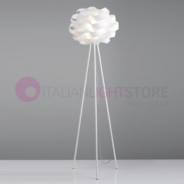 CLOUD by Linea Zero, Lampada da Terra Paralume Nuvola h.160 Design Moderno 