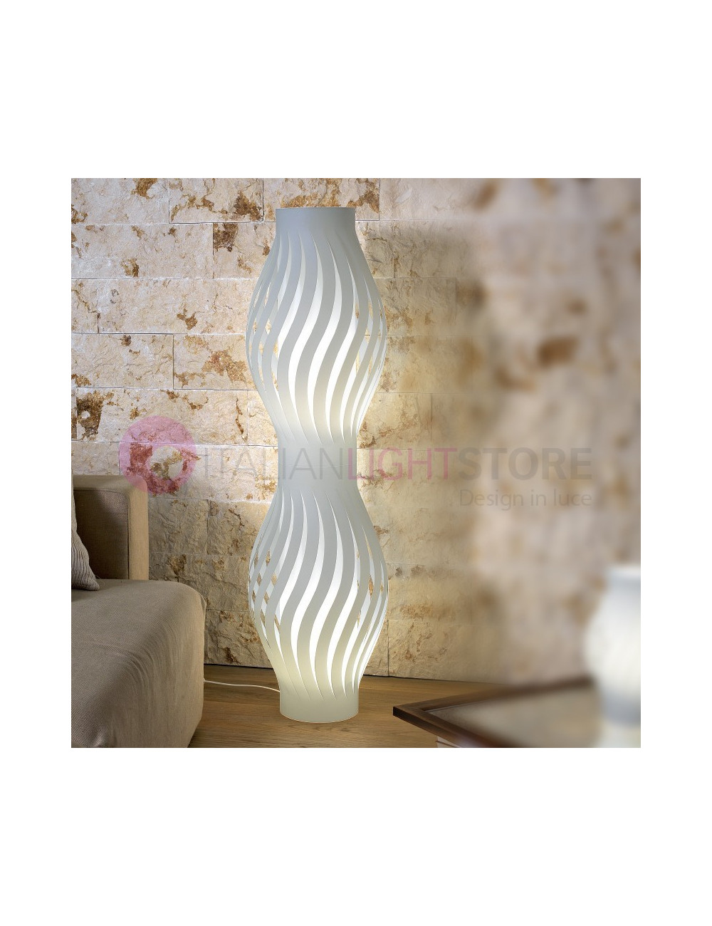 HELIOS Floor Lamp Floor Lamp Totem Design Moderno - Linea Zero