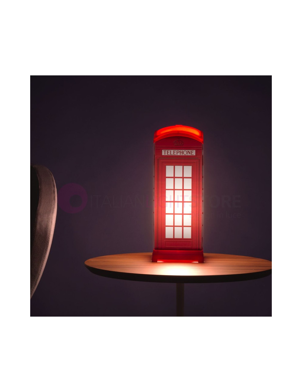 PHONE BOX Linea zero Lighting, Bedside Lamp Bedroom Telephone booth