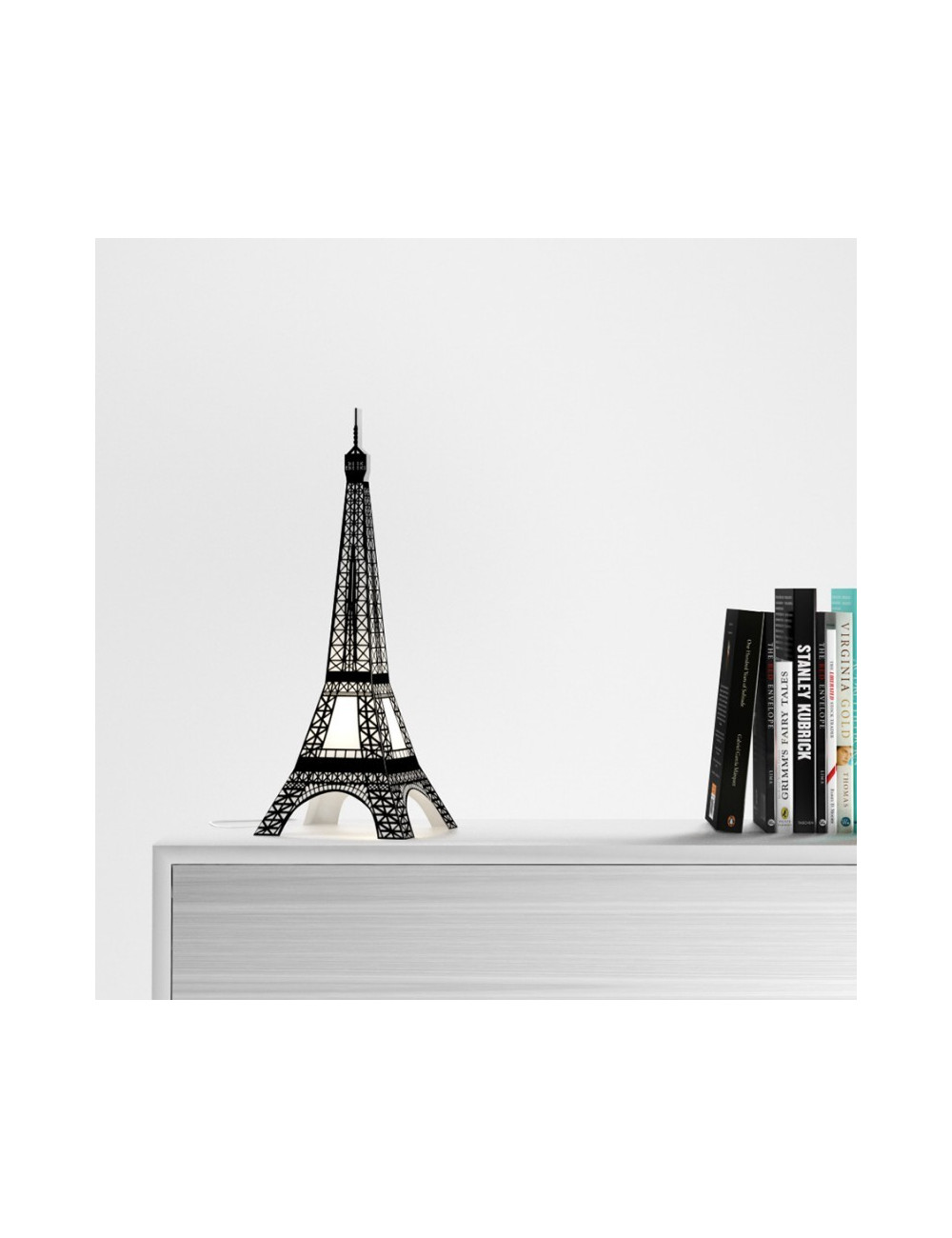 TOUR EIFFEL Linea Zero Lampada da tavolo comodino 35Cm Design Moderno