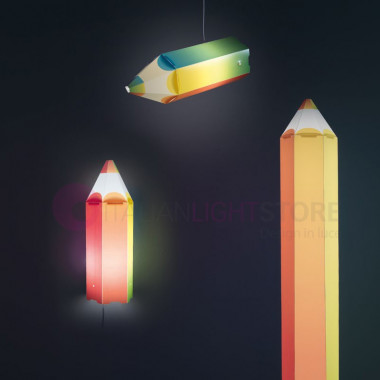 PIN-PEN Ceiling lamp in the shape of a Pencil for Boy's Bedroom