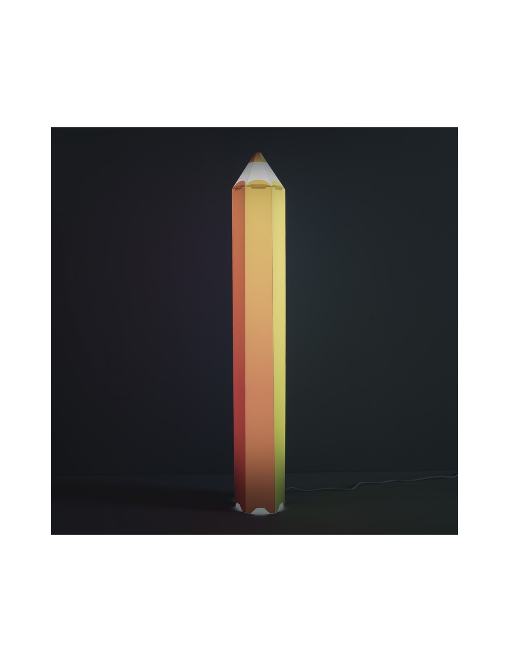 PIN-PEN Linea Zero Floor Lamp Pintana in the Shape of a Pencil for Bedroom