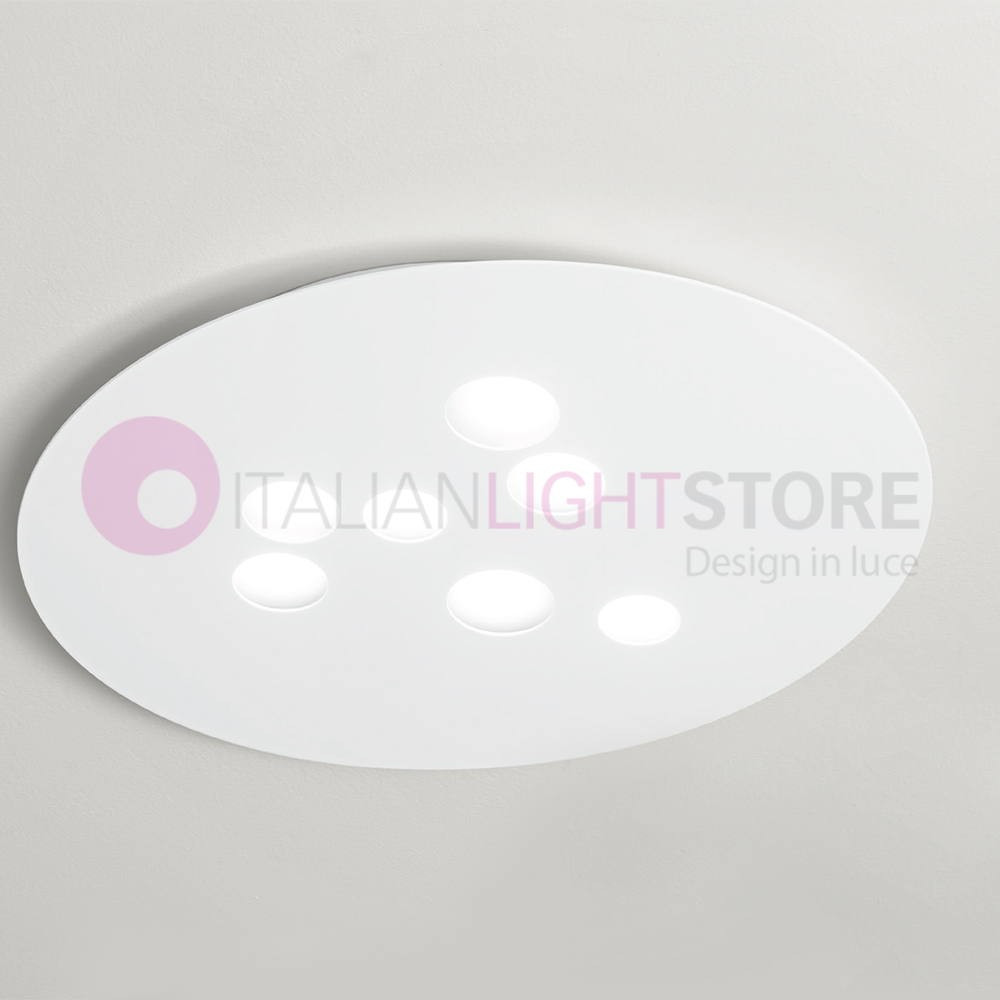 LUNA Plafoniera a Soffitto Moderna 60x72 cm GEALUCE