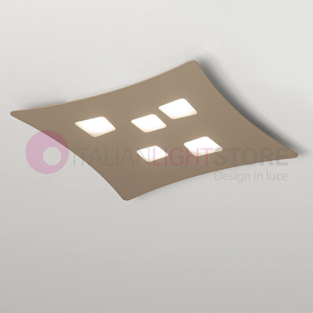 ISOTTA Plafoniera a Soffitto Moderna 50x55 cm GEALUCE