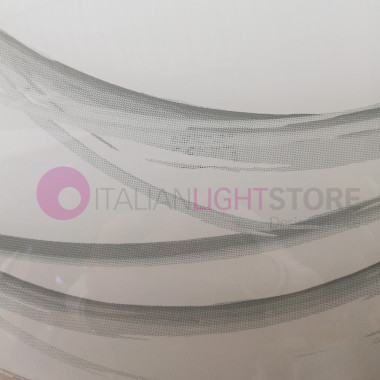 EXIT Lámpara de techo Ø 50 Vidrio serigrafiado gris Diseño moderno | DOS P
