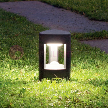 NEVADA Lampioncino Moderno h. 20 cm da Esterno IP54 Illuminazione Design GES483 GES493