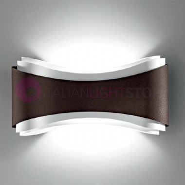 IONICA 1034 Selene Iluminación | Aplique de pared metálico de diseño moderno